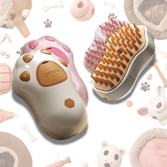 Cepillo Grooming Con Vapor y Masaje